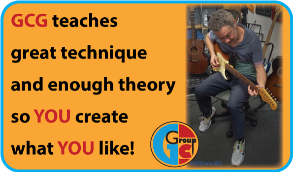 study electric guitar at gcg